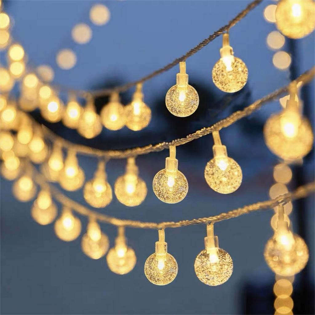 Solar LED Twinkling Star String Lights for Outdoor Camping, Tent, and Scene Arrangement Atmosphere.