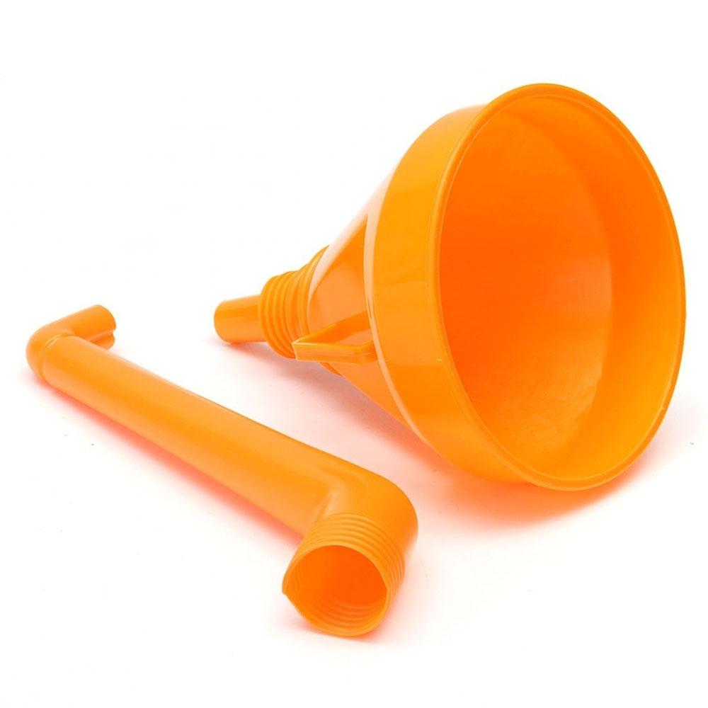 Universal Built In Strainer Refueling Funnel Pour Oil Tool Filling Equipment Kit Fuel Funnel