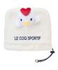 Coq Iron Cover Scratch Prevention Club Protection Boa Material Delivery Character Cute Golf LG5SHC60L WH00 [Le Sportif] Женская (белый)