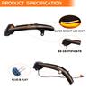 2Pcs LED DynamicTurn Signal Light for BMW 5 6 7 Series F10 F11 F07 F06 F12 F13 F01  Rearview Mirror Indicator Blinker Sequential