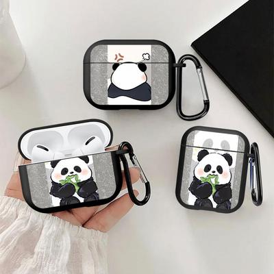 Чехол для Airpods Pro3 Pro2 2 4 1 Pro 3 Чехлы для наушников Обложка Мультяшный Милый Панда