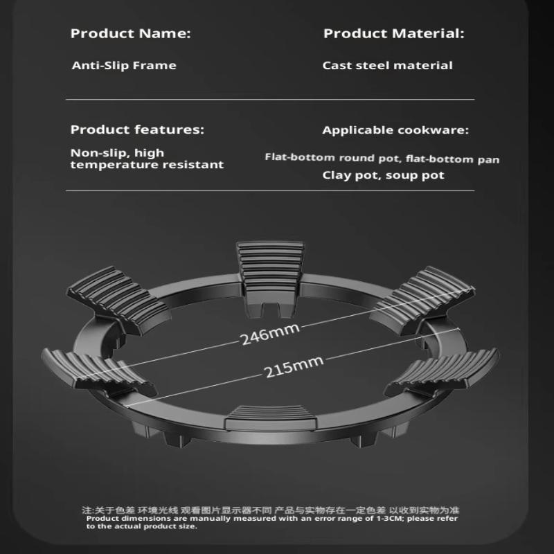 Ветрозащитный чехол для газовой плиты с 4/5 лапками, кольцо для газовой плиты с энергосбережением, нескользящая подставка для плиты, ветрозащитный экран для газовой плиты, аксессуары для газовой плитыcl