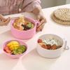 Microwave Ramen Bowl Non BPA Food Grade Ramen Soup Bowl For Girls Boys
