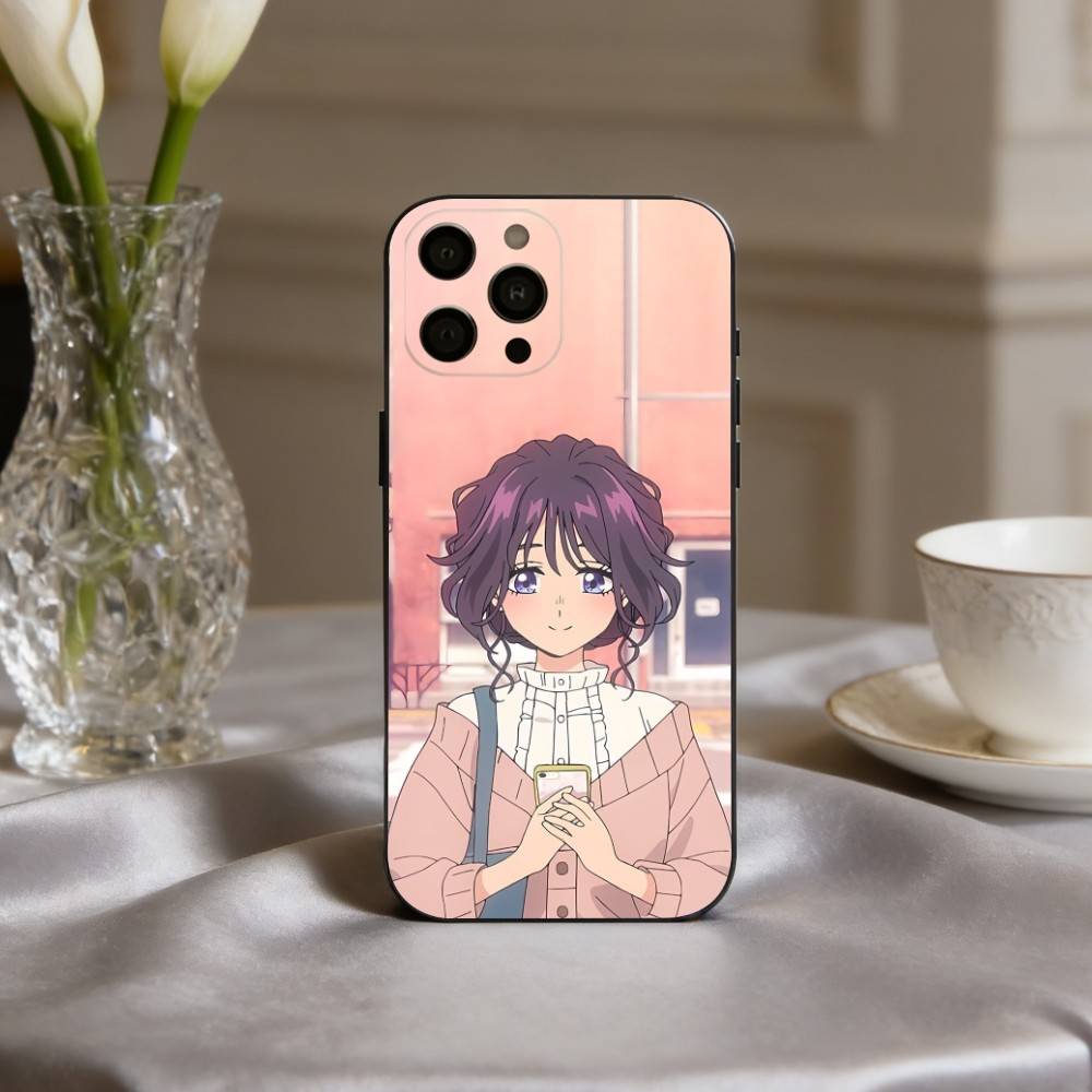 K-Kaoru H-Hana wa Rin to S-Saku Чехол для телефона Для iPhone 17pro, 16,15,14,13,12,11 X XR Plus, Другие Мягкий Черный Чехол