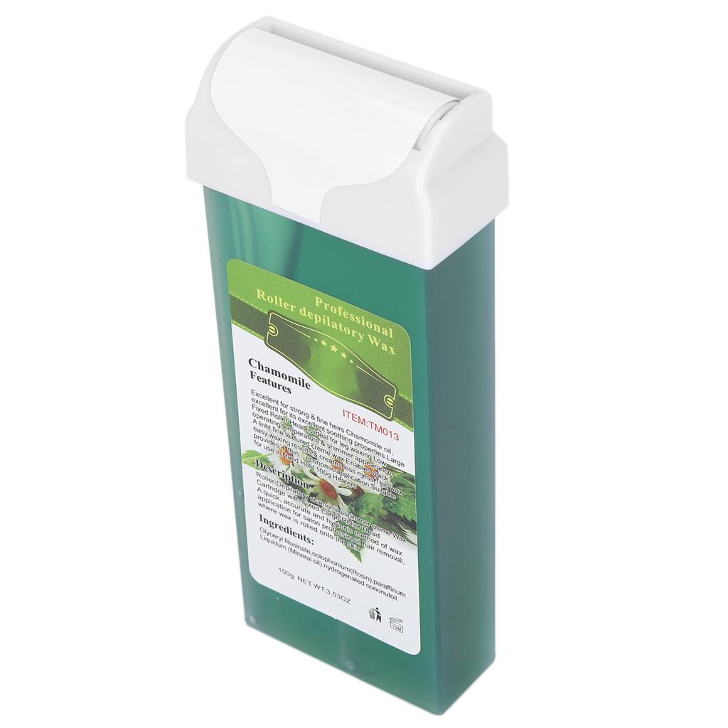 100g Professional Roller Depilatory Wax Home Hair Removal Large Area Body Hair Removal Wax Roller