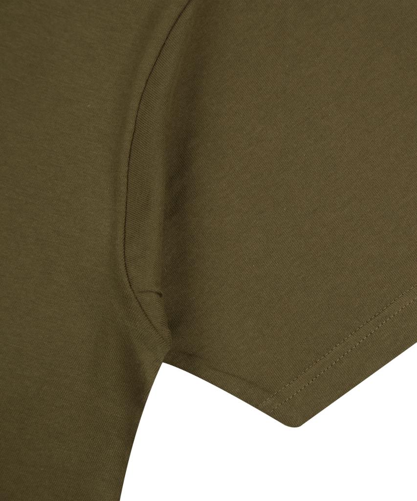 CREAM SODA LAB Lab Flower Cream Short Sleeve T-Shirt Olive