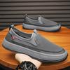 2024 Men's Shoes Spring Breathable Mesh Dad Shoes Elderly Shoes Men's Non-slip Mesh Shoes Men's Casual One-pedal Foot Cover
