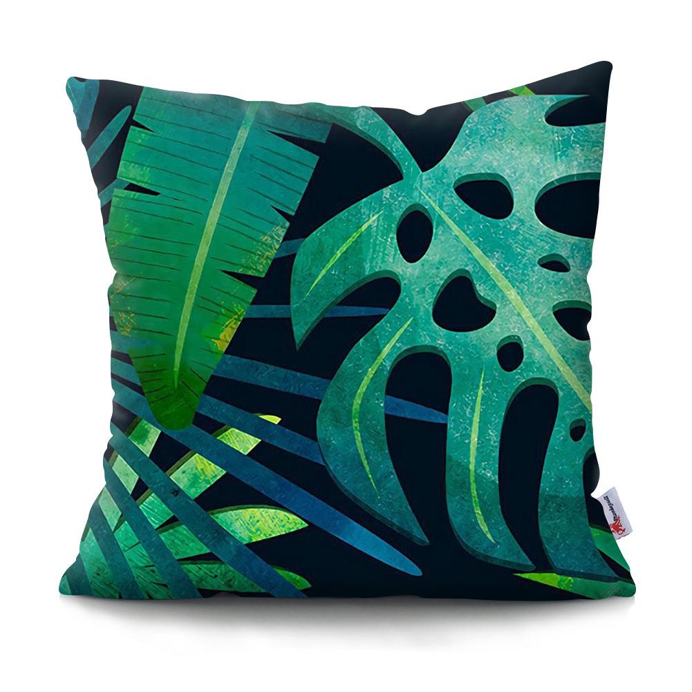 Plant and Fruit Printed Pattern Cushion Cover for Home Living Room Sofa Bedroom Decoration Waist Cushion Pillowcase