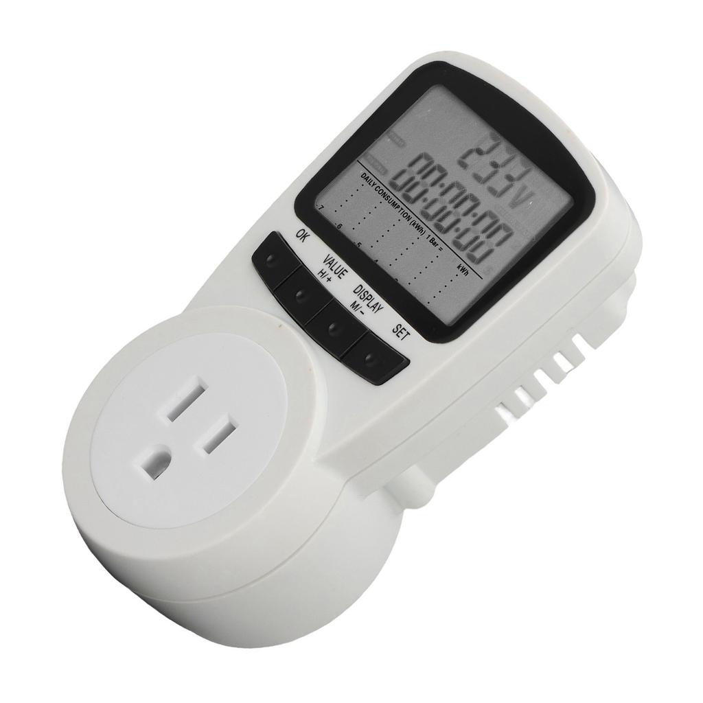 Розетка с измерением мощности Интеллектуальная розетка-тестер напряжения мощности Монитор потребления электроэнергии