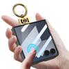 Ультратонкий складной чехол из ПУ-кожи Samsung Z Flip7 с кольцом-застежкой