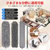 Kumomi Handy Dust Retractable Up To for Cleaning 3 Replacement for Air Ceiling and Gap Cleaning Mop, 280cm, High-Speed (Includes Heads), Microfiber,