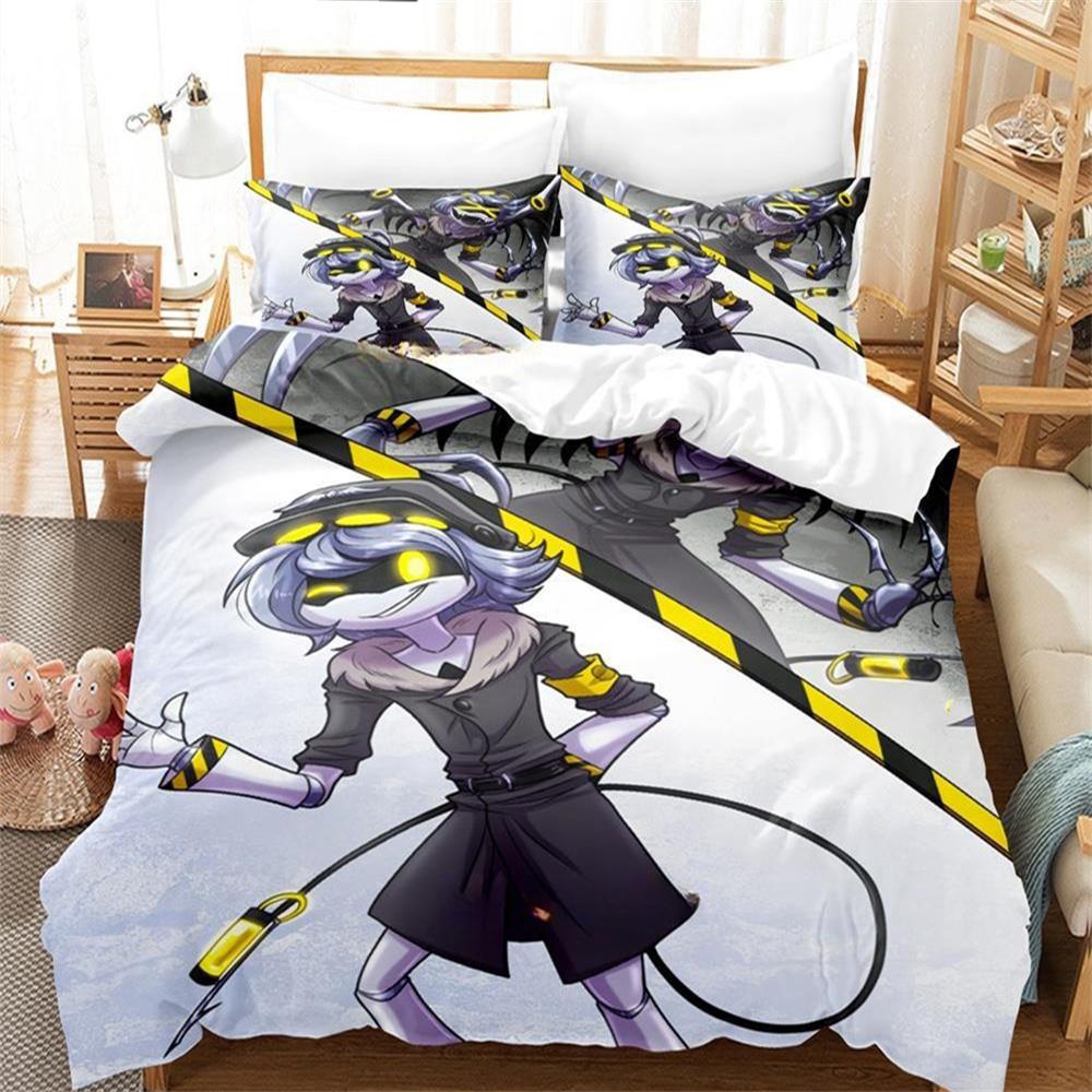 Мультфильм Дроны-убийцы Принтованные Комплекты Постельного Белья Изысканный Набор Постельных Принадлежностей Пододеяльник Комплект Одеяла Постельное Белье Роскошный Подарок на День Рождения