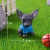 Cute Miniature Dog Figurines Corgi Mini Crafts Realistic Animals Dogs For Micro Landscape Fairy Garden Doll House Accessories