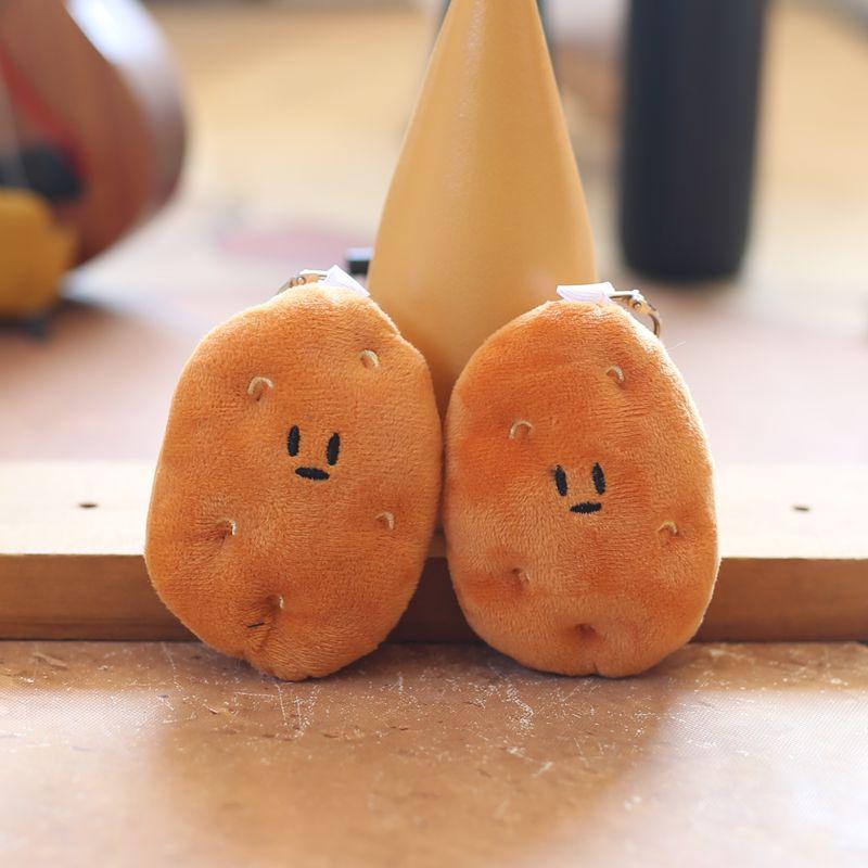 Cute Cute Southern Little Potato Pendant Plush Toy Doll Schoolbag Hanging Decoration Keychain Doll Doll