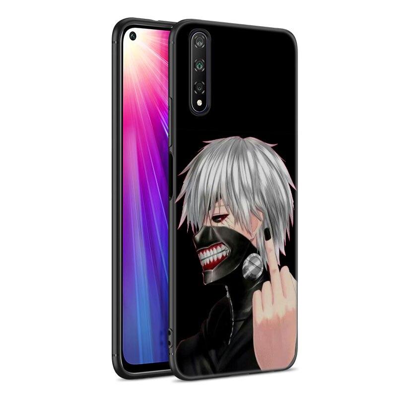 Чехол для телефона с изображением аниме Токио вурдалак с цветами для Huawei Honor 7A 8A 9X 20 Pro 8 10X Lite 7S 8C 8S 8X 9A 9C 10i 20i 30i 20E 20S