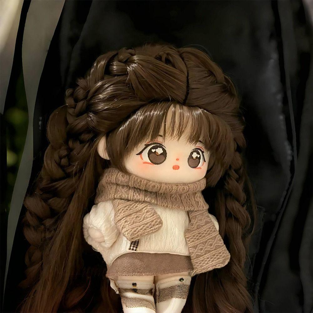 20cm Can Change Clothes Cloth Dolls Dress Up Baby Clothes Naked Baby Doll  Collection Gift