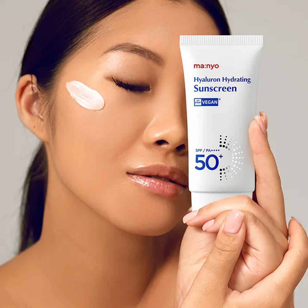 MANYO FACTORY Увлажняющий солнцезащитный крем с гиалуроном 50 мл (SPF50 +)