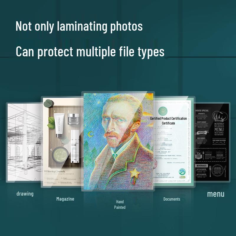 Deli A4 Thermal Laminating Film CN plug (adapter included)