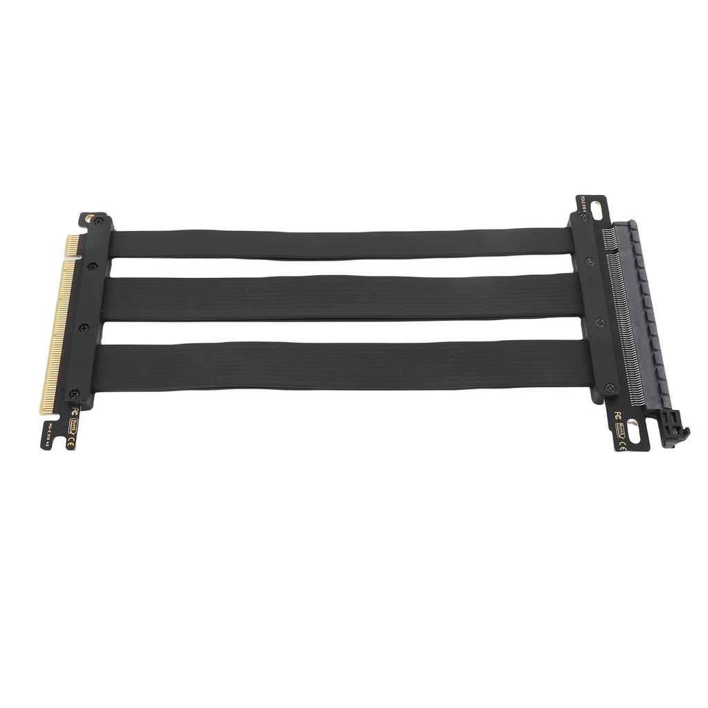 Кабель-райзер PCIE 4.0 X16 Высокоскоростной Гибкий Удлинитель Карты Порт Расширения Адаптер 180 Градусов GPU