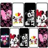 Cover for iPhone 16 15 14 Xiaomi Redmi Note 13 12 11 Pro Max X 10 9 XR Samsung Galaxy S24 S23 OPPO Huawei Minnie Fashion Mickey Cute Mouse Phone Case