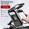 Motorcycle Bicycle Mobile Phone Stand Waterproof Riding GPS 360° Rotation Adjustable Universal Navigation Magnetic Stand