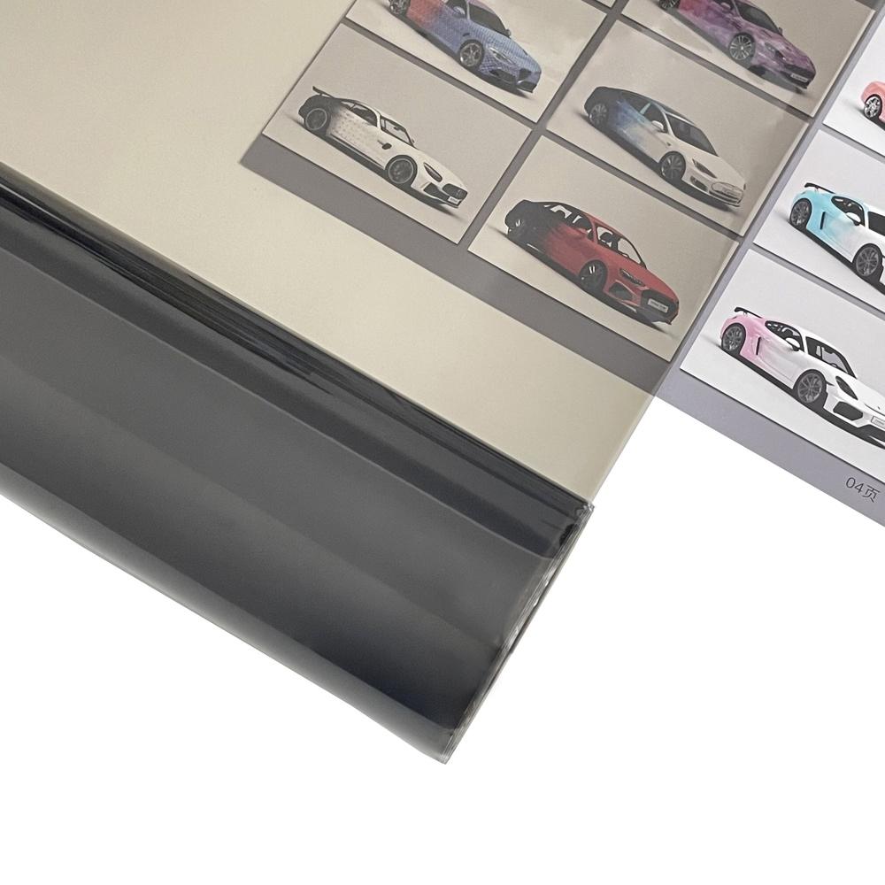 Тонировочная пленка для фар автомобиля, тонировочная пленка для противотуманных фар и задних фонарей, дымчато-черная виниловая пленка, водонепроницаемая пленка для фар, бронированная пленка для автомобилей