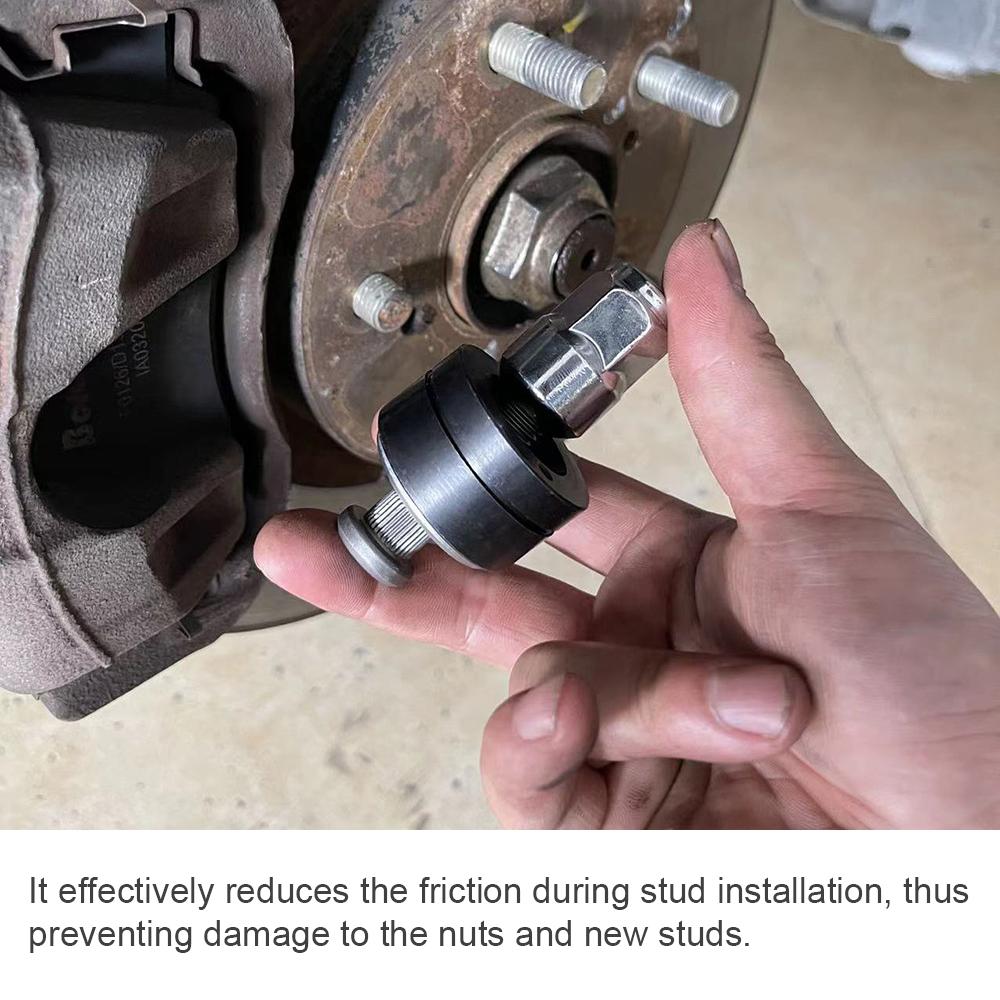 22800 Установщик колесных шпилек Инструмент для установки шинной фурнитуры Совместим с большинством колесных шпилек легковых и легких грузовых автомобилей