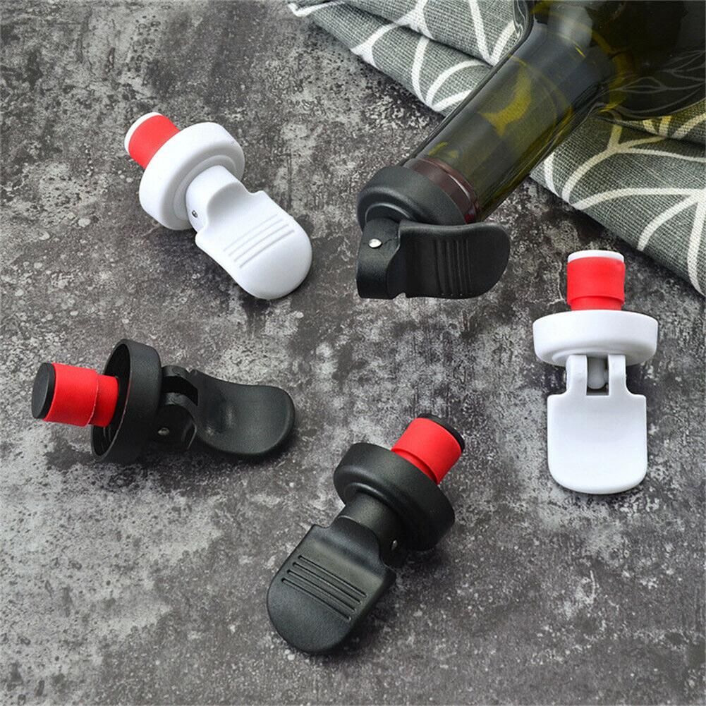 Wine Bottle Stopper Hand Press Seal Cap Beers Cork Plug Lid for Bar Kitchen