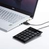 Sanwa Supply Silent USB Numeric Keypad NT-23UBK