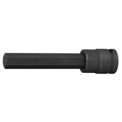 Длинная шестигранная головка 12 мм (Тяжелые условия) HP3KH-12L, 9,5 мм (3/8") Водить машину,