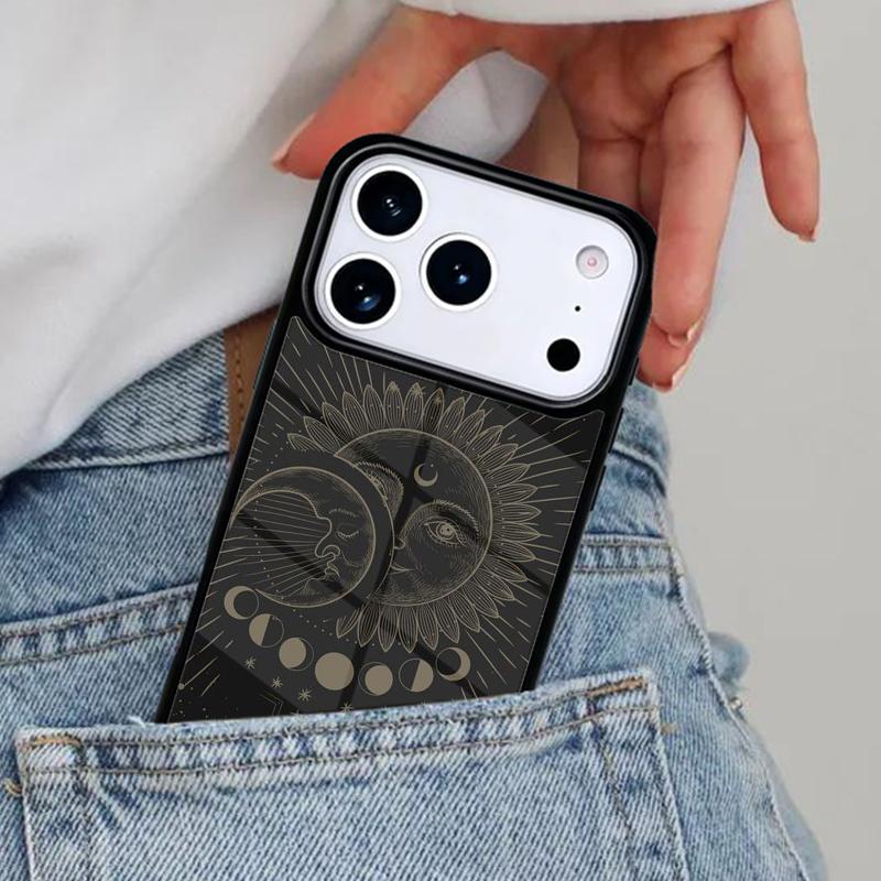 Чехол для телефона Magic Moon Tarot для iPhone 17ProMax 12 13 14 15 16e 17 Pro Max Plus Air Cover