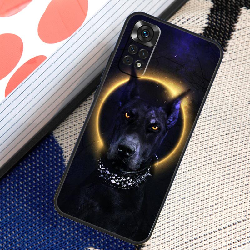 Animal Doberman Dog Case For Xiaomi Redmi Note 8 9 10 11 12 Pro 8T 9S 10S 11S Redmi 12C 9C 9T 10A 10C Cover