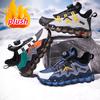 Winter Children Shoes Boys Sneaker Warm Plush Waterproof Kids Snow Shoes Fashion Outdoor School Sports Tennis Shoes for Boy
