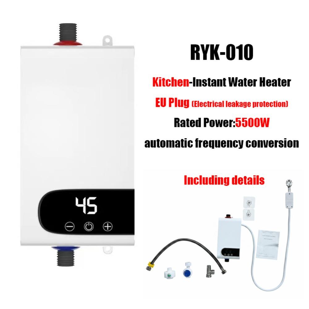 3 Seconds Hot Water Instant Hot Water Heater Mini Instant Water Heater Bathroom Shower Heater