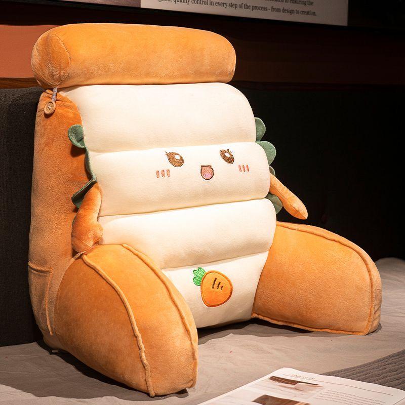 Bedhead Cushion Soft Pillow Backrest Pillow Fiddling with The Phone Dormitory Reading and Leisure Pillow Tatami Sofa Waist Pads
