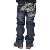 Мужские джинсы Vanson Star Wing Fire Denim, с одной стиркой, SP-B-29, Индиго-38