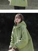 Unisex Water-Repellent Retro Windbreaker Jacket for Couples - Casual, Loose, Spring/Autumn Outdoor Wear