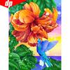 Full Round Diamond Painting Flower 5D Diamond Embroidery Sale Bird Diamond Mosaic Picture