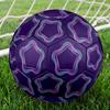 1pc Neon Star Frame Size 5 Soccer Ball Professional Match Training Football Indoor &Outdoor Sports Ball Lightweight Durable c6593