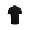 Under Armour Polo Shirts Men's Black Polo Collar Moderate Straight Fit 1370099-001