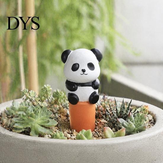 Natural Terracotta Watering Devices 4 Pcs/Set Plant Spikes, Cute Animal Self Cartoon Waterers for Pots Stakes, Automatic Slow Release Clay Tool