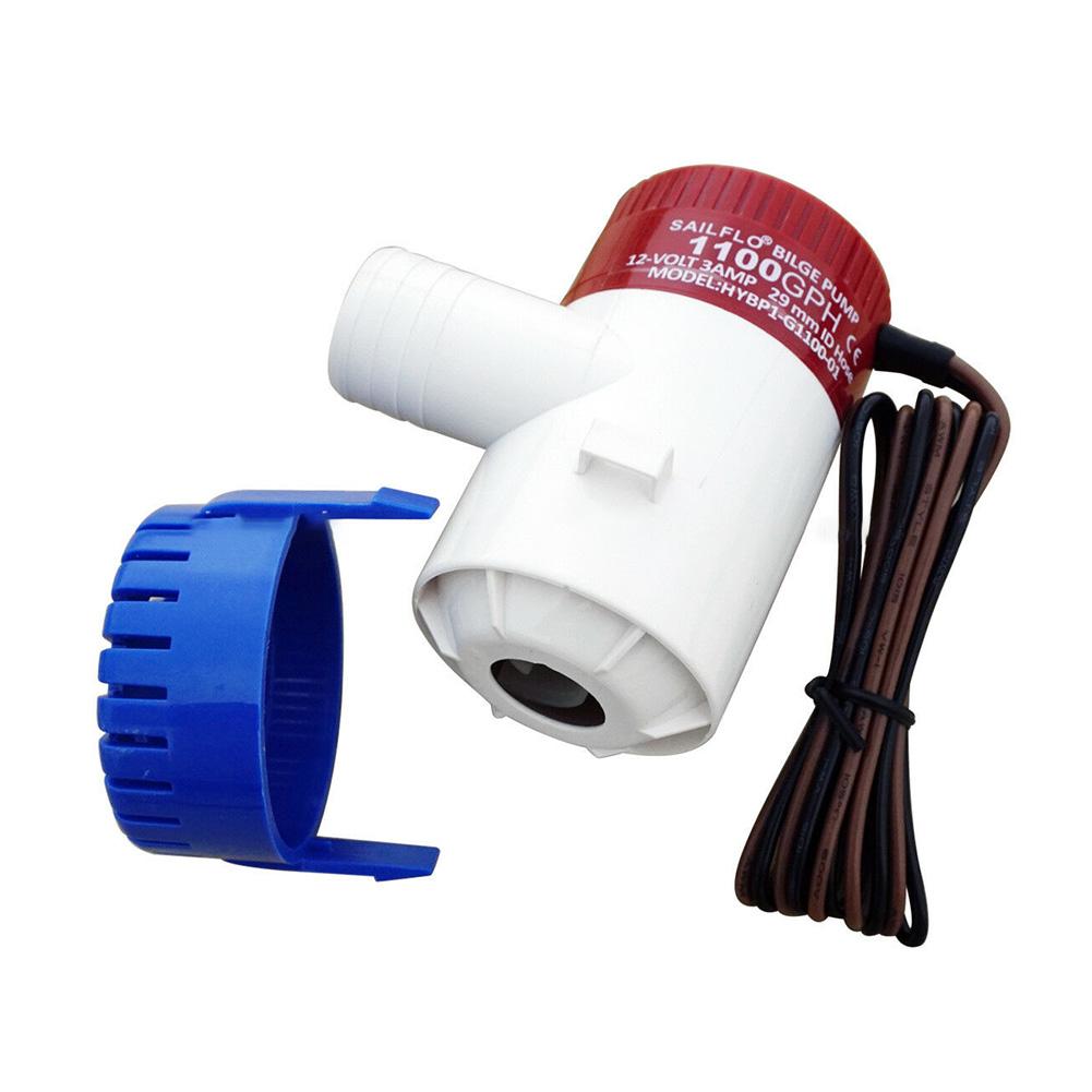 1100 GPH 12V/24V Насос трюмной воды для морских лодок Погружной насос для яхты RV SPA Pool