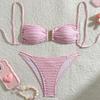 Летние Сексуальные Бикини 2025 Женский Купальник Для Купания Пляжные Купальники Бразильский Бикини Комплект Пляжная Одежда Бассейн