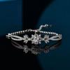 1 Carat D Color Moissanite Luxury Version Love Bracelet S925 Silver Boutique