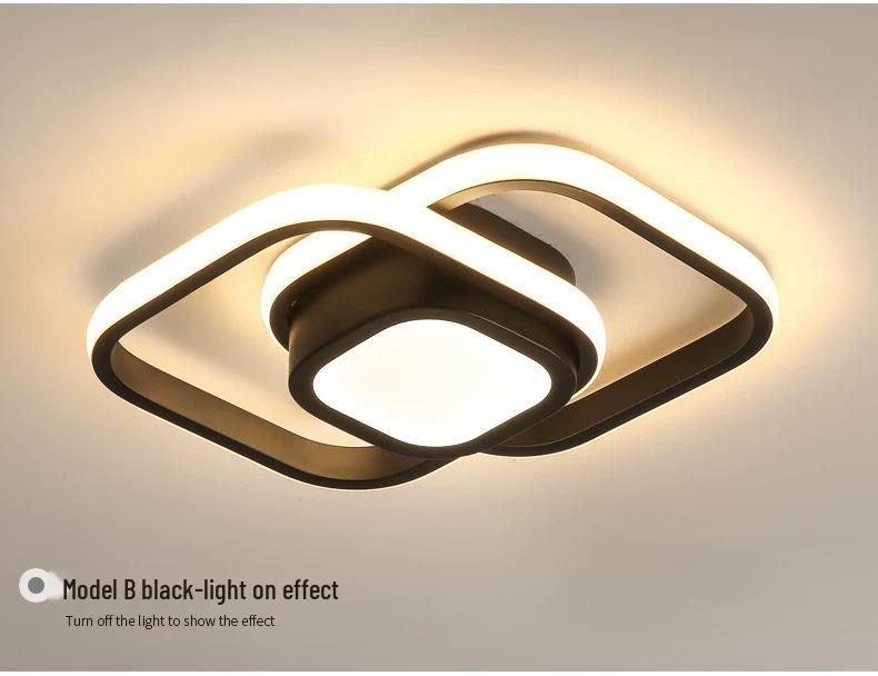 Скандинавский светодиодный потолочный светильник для холла, гардеробной, лестницы, балкона и коридора