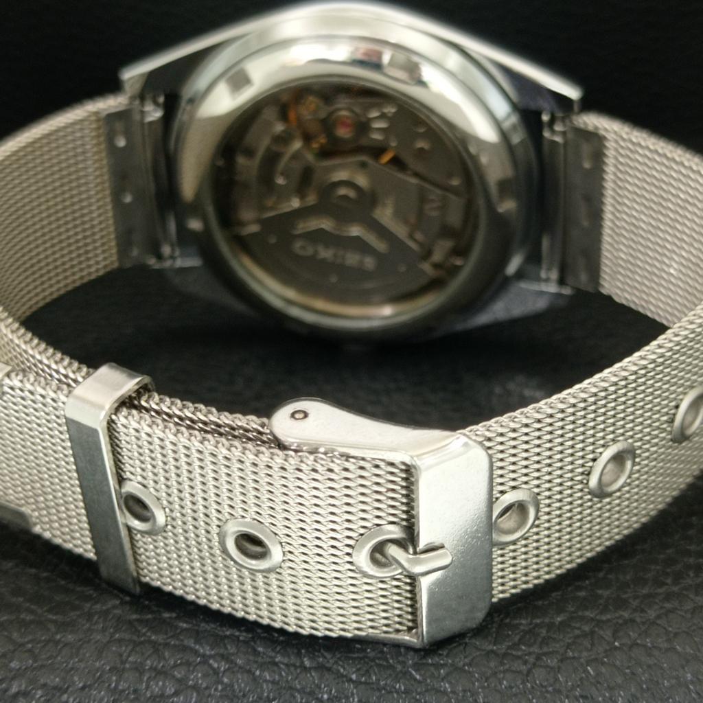 ВИНТАЖНЫЕ ОТРЕМОНТИРОВАННЫЕ МУЖСКИЕ ЧЕРНЫЕ ЧАСЫ SEIKO 5 АВТОМАТИЧЕСКИЕ 6309A ЯПОНИЯ a442779-1