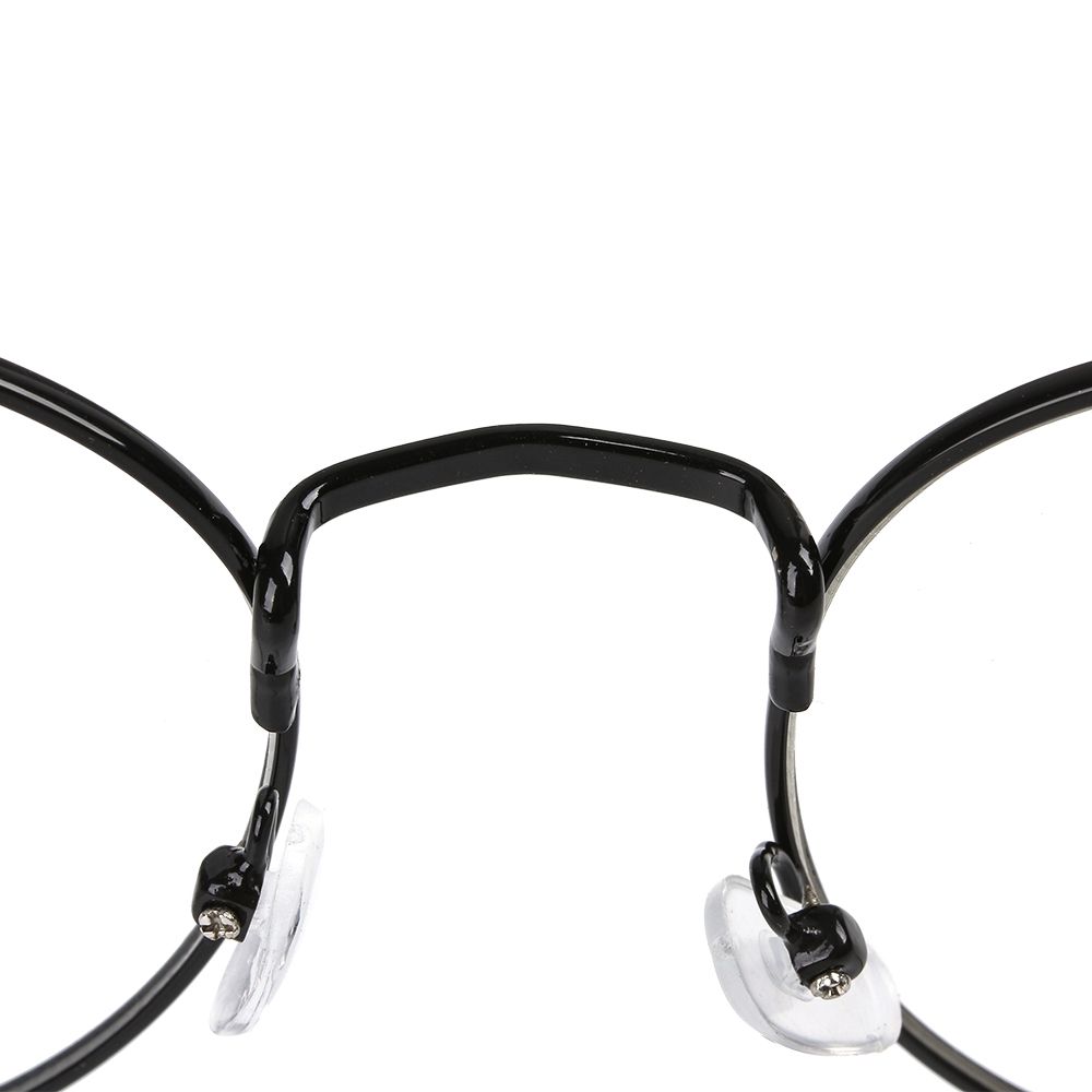 Vintage Metal Vision Care Portable Eyeglasses Frame Spectacles Optical Glasses Round Glasses