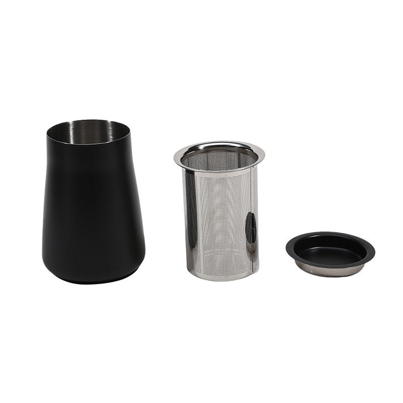 Кухонное сито из нержавеющей стали для ручного заваривания кофе, многоразовый кофейный фильтр, чашка для приема порошка
