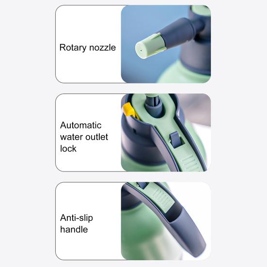 Gardening Spray Bottle 0.5 Gallon Hand Pump Sprayer Automatic Spraying Pump Sprayer with Adjustable Nozzle for Plant Care And Cleaning