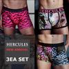 [Hercules Нижнее белье] Удобные и стильные боксеры 3 шт. HB2DR307SET [Доставка из Кореи] 100% Оригинал
